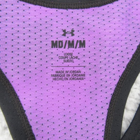 Under Armour Project Rock "Do Not Go Gentle" Gym Tank Top Mens Size Medium NEW - Picture 6 of 8